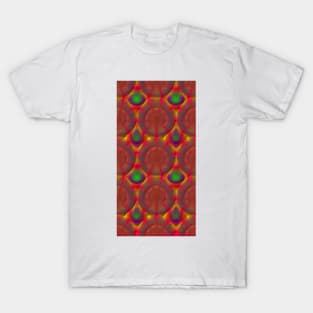 FAAFO ART Seamless Artistic Vertical Patterns 000027 T-Shirt